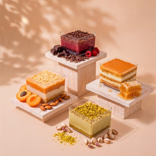 The new line of Trifle Ice Cream at the Safia 