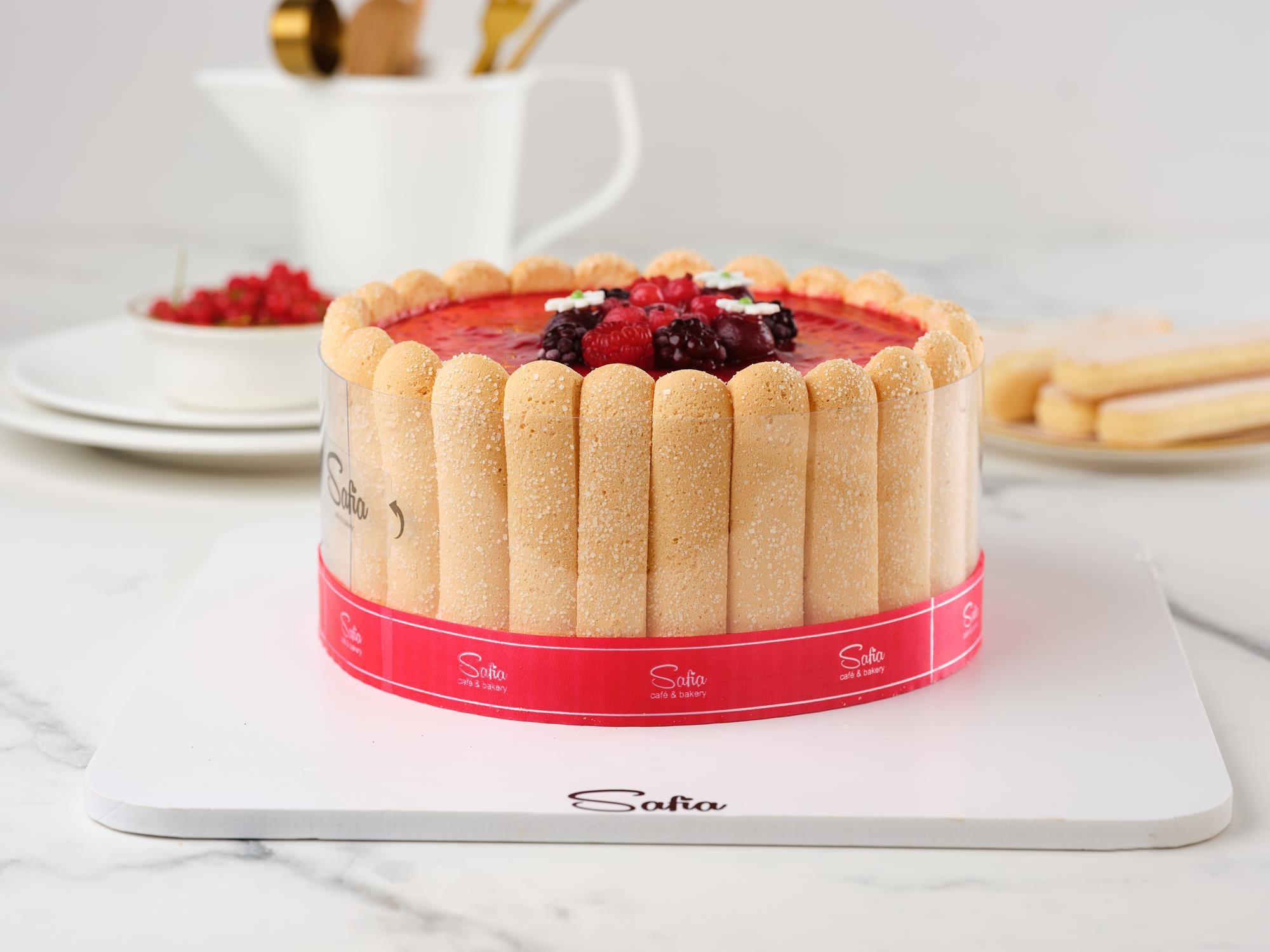 Berry-Cottage Cheese Cake mini