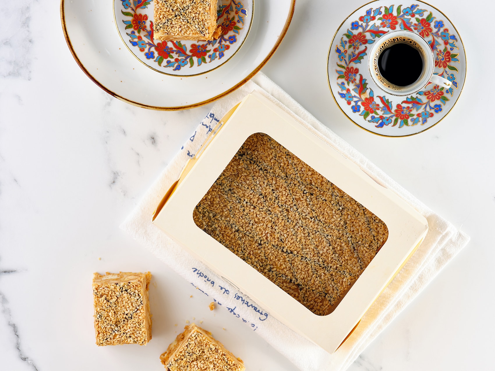 Turkish chak-chak in packaging