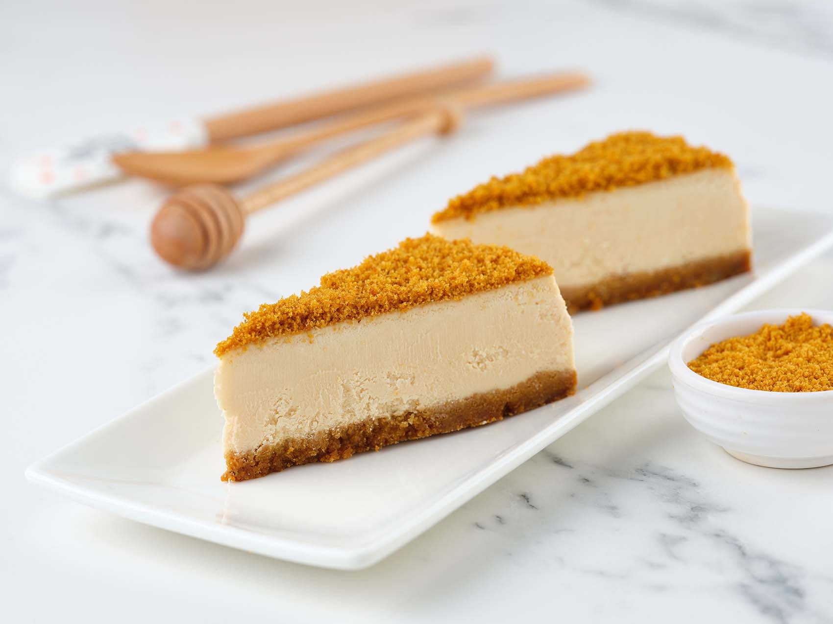 Honey cheesecake